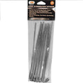 Garden And Tent Stakes 9-Inch Galvanized Steel 10 Piece Set