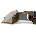 Kelty Caboose 4P Tent and Vehicle Awning Shelter, Universal Attachment for Vans, Trucks, SUVs, Standing Height Door, Massive Ves
