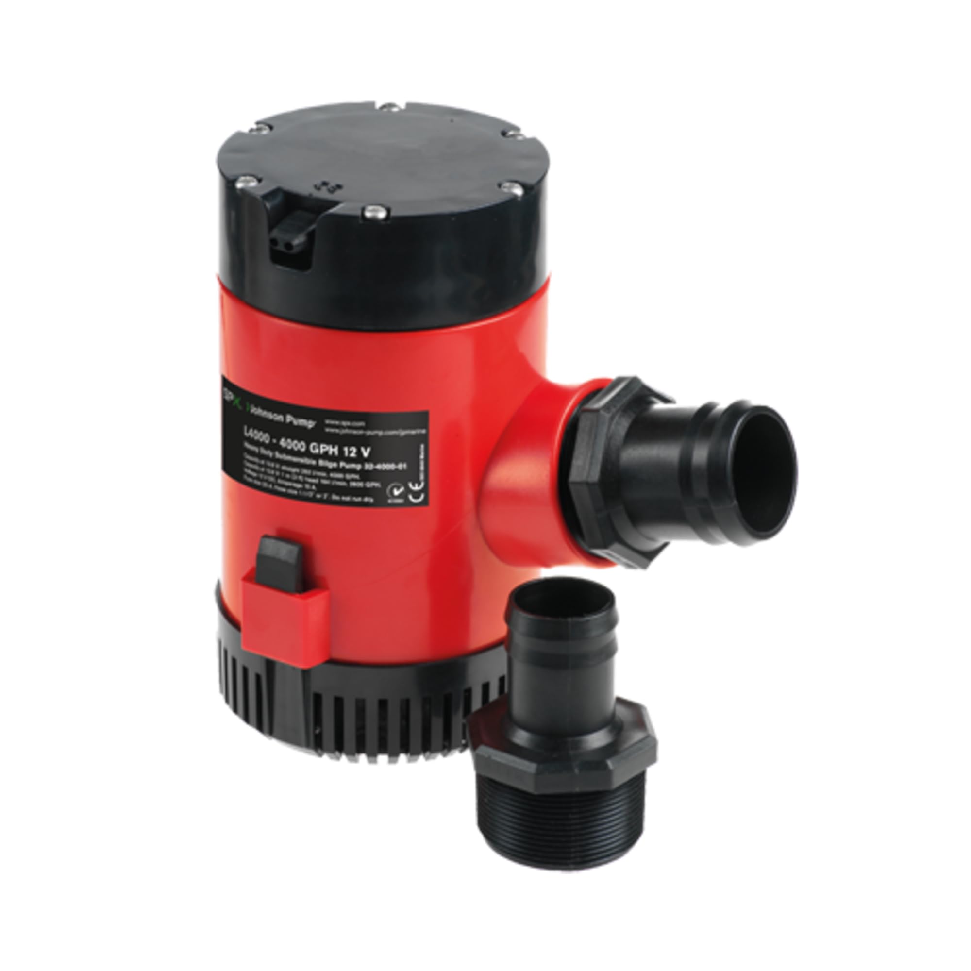 Johnson Pumps - 40004 Hd Bilge Pump 12V 4000 Gph