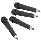 4 Pcs Alpenstock Tip Carbon Tungsten Steel Trekking Rod Tip Replacement For Hiking Walking Treking