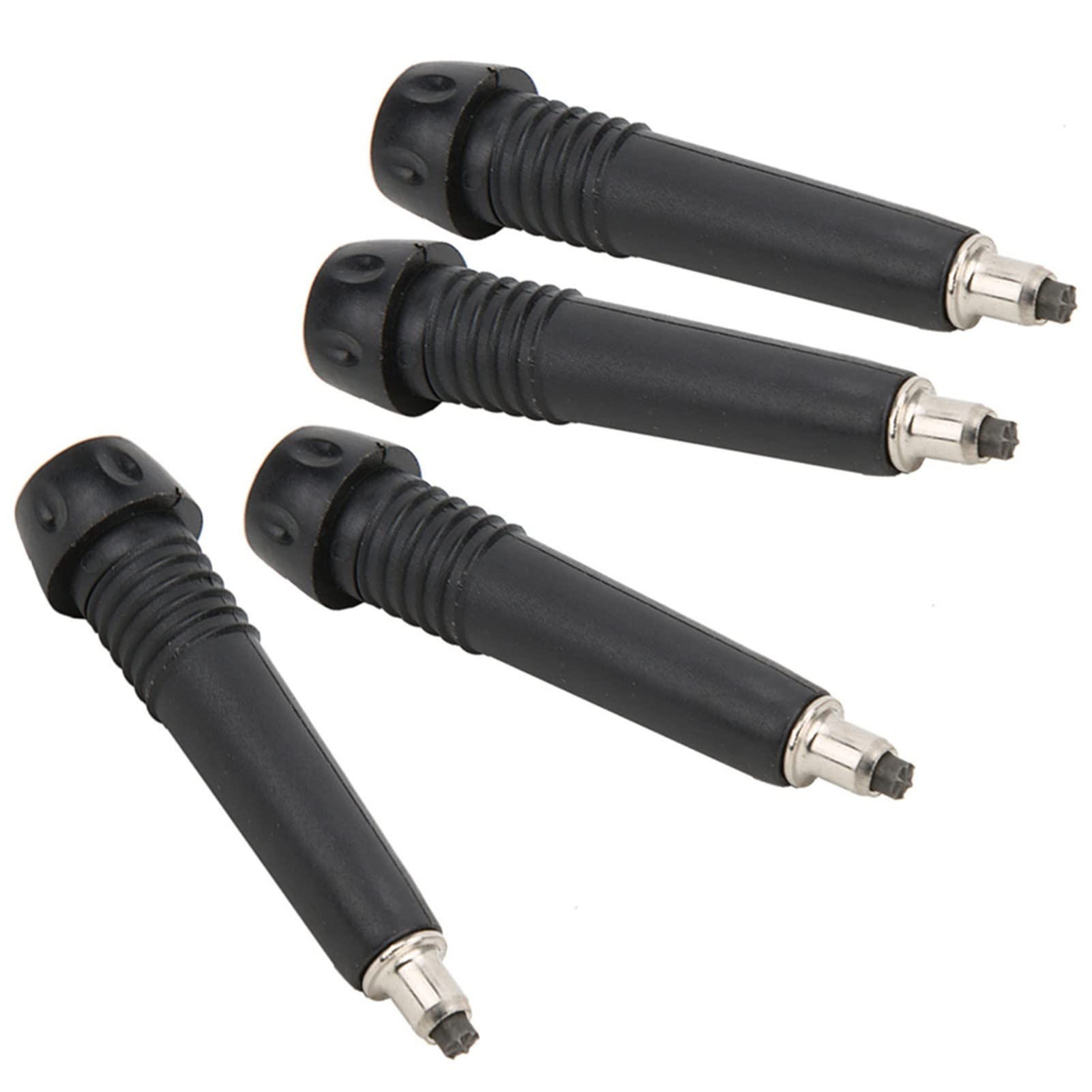 4 Pcs Alpenstock Tip Carbon Tungsten Steel Trekking Rod Tip Replacement For Hiking Walking Treking