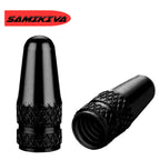 Samikiva (10 Pack) Bike Presta Valve Stem Caps, Chrome Anodized Aluminum, Use On Presta French Valves, Dust Caps For Mtb Road Ra