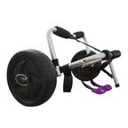 Asmsw Kayak Cart Canoe Paddleboard Sup Trolley Carrier With No-Flat Wheels 100Lbs Capacity