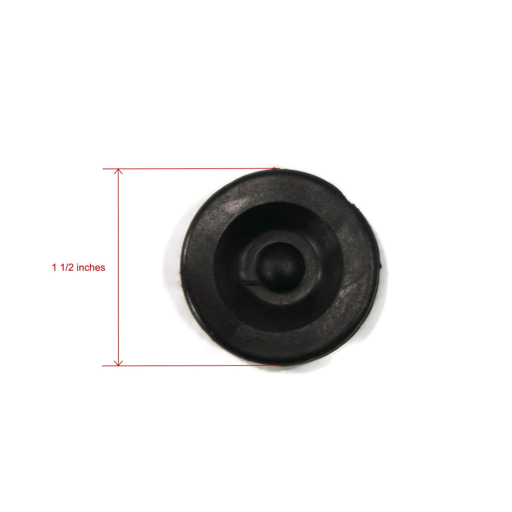 (Pack Of 4) Ez Lube Rubber Grease Plugs / Hub Dust Caps For Models 85-1-4