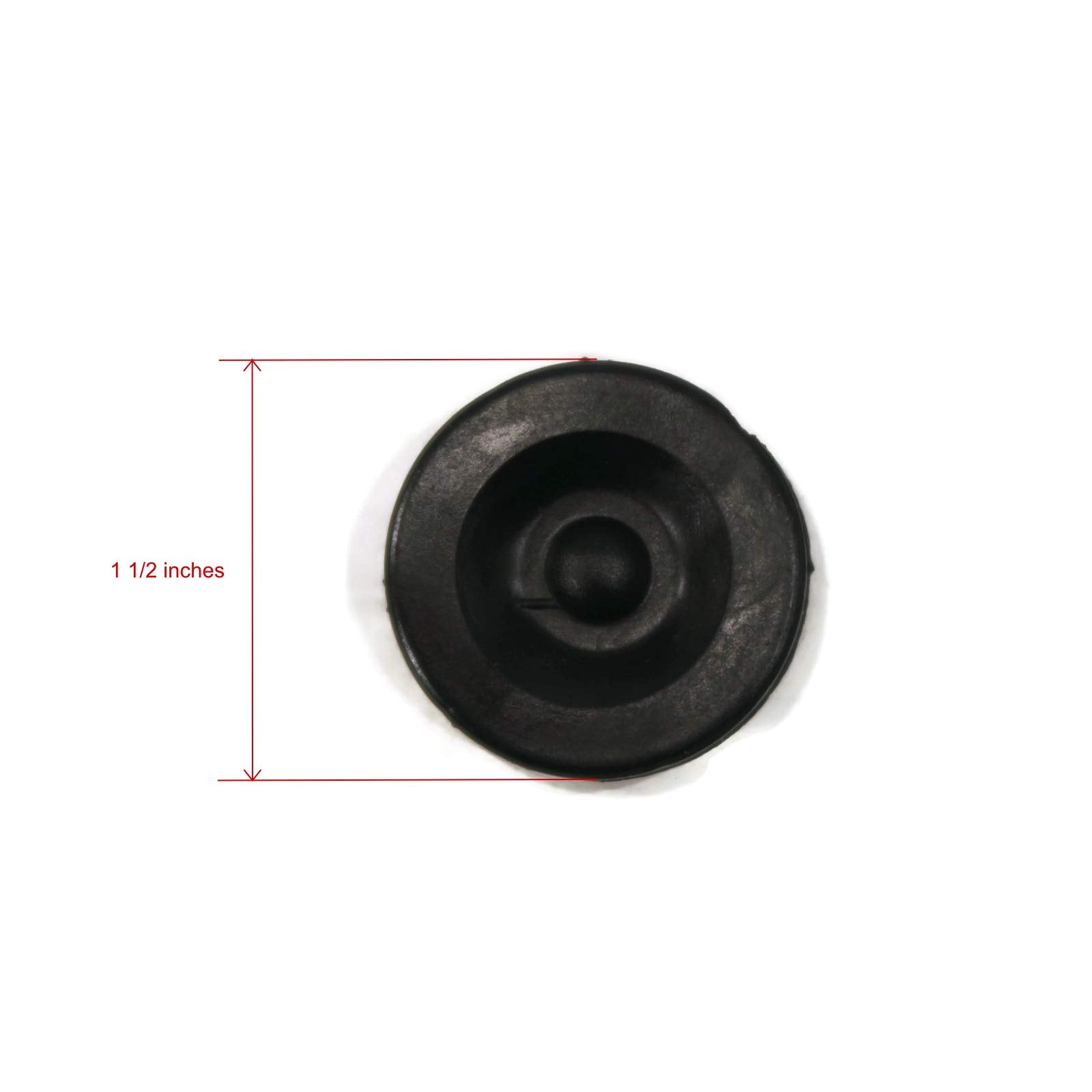 (Pack Of 4) Ez Lube Rubber Grease Plugs / Hub Dust Caps For Models 85-1-4