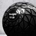 Yes4All Fitness Slam Medicine Ball 15Lbs For Exercise, Strength, Power Workout  Workout Ball  Weighted Ball  Exercise Ball  Dyna