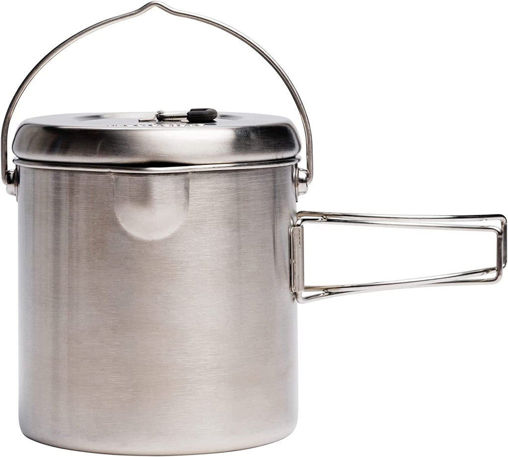 Solo Stove Pot 1800 Stainless Steel Companion Pot Great Cookware For Backpacking Camping Survival Backpacking Kitchen And Cookin