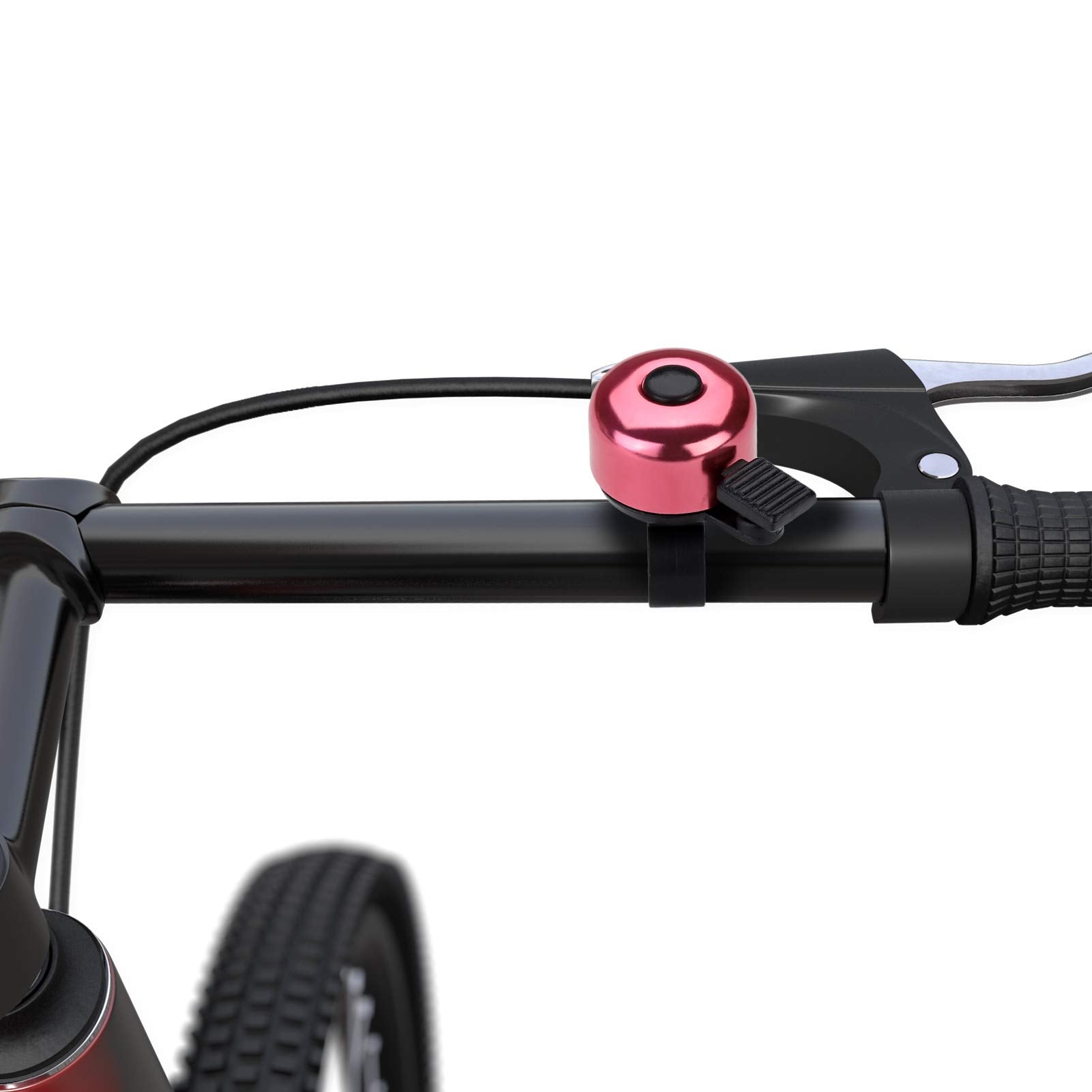 Paliston Bike Bell Bicycle Bell Crisp Sound For Adults Kids Boys Girls Pink  Pink