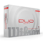 Wilson 2025 Duo Soft Golf Balls - Red, 12 Balls