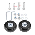 F-Ber Luggage Suitcase Wheels Replacement Kit 64Mm X 18Mm With Abec 608Zz Inline Outdoor Skate Replacement Wheels, One Set Of (2