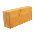 CALANDIS Yoga Block Professional Practical Support Brick for Home Gym Pilates Workout Bamboo | Yoga Props | Yoga & Pilates