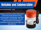 Seaflo 01-Series 500 Gph Bilge Pump 12V 4-Year Warranty!