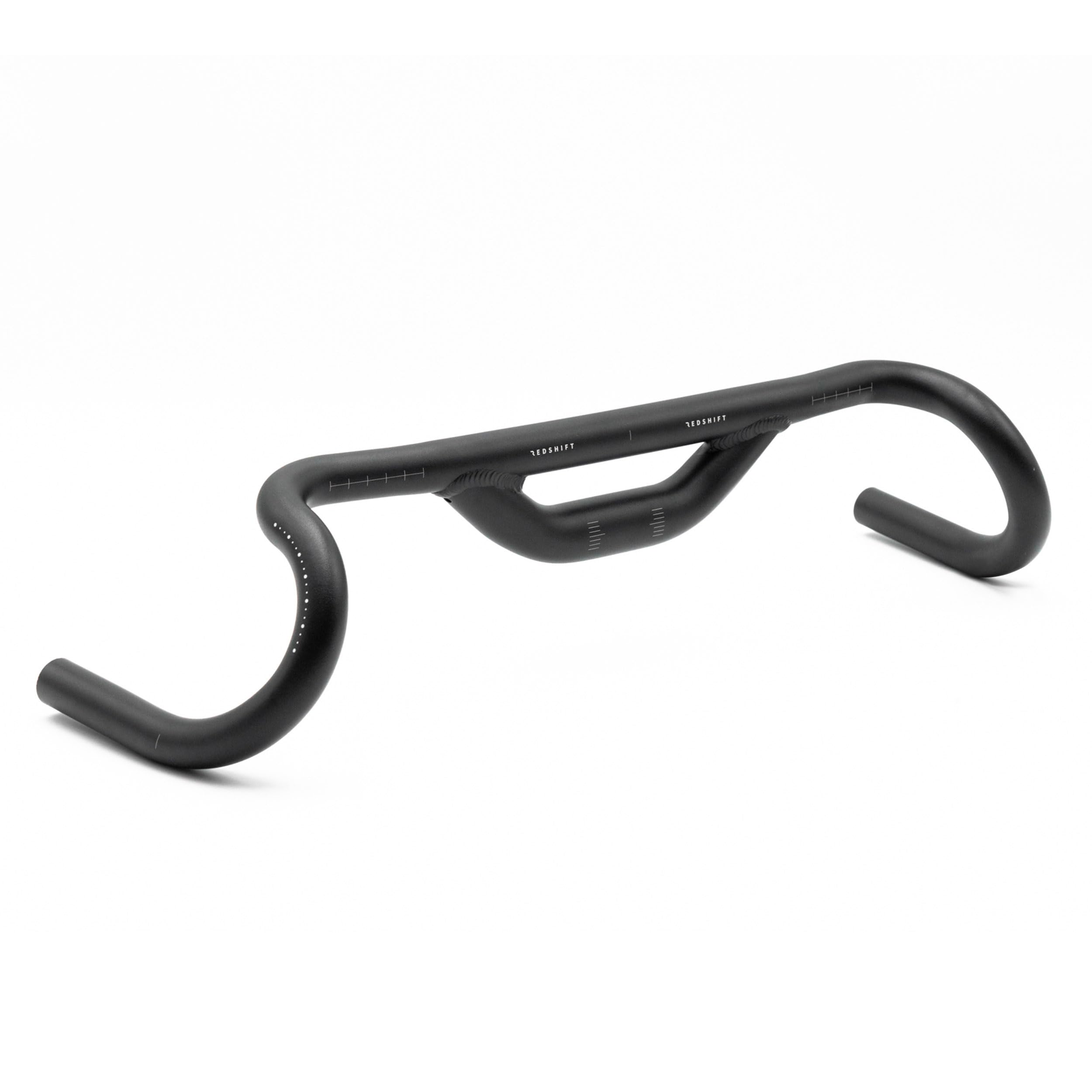 REDSHIFT Top Shelf Handlebar with 70mm of Rise, 44cm width for Road, Gravel, Touring, and Commuter Bikes, Aluminum Drop Bar