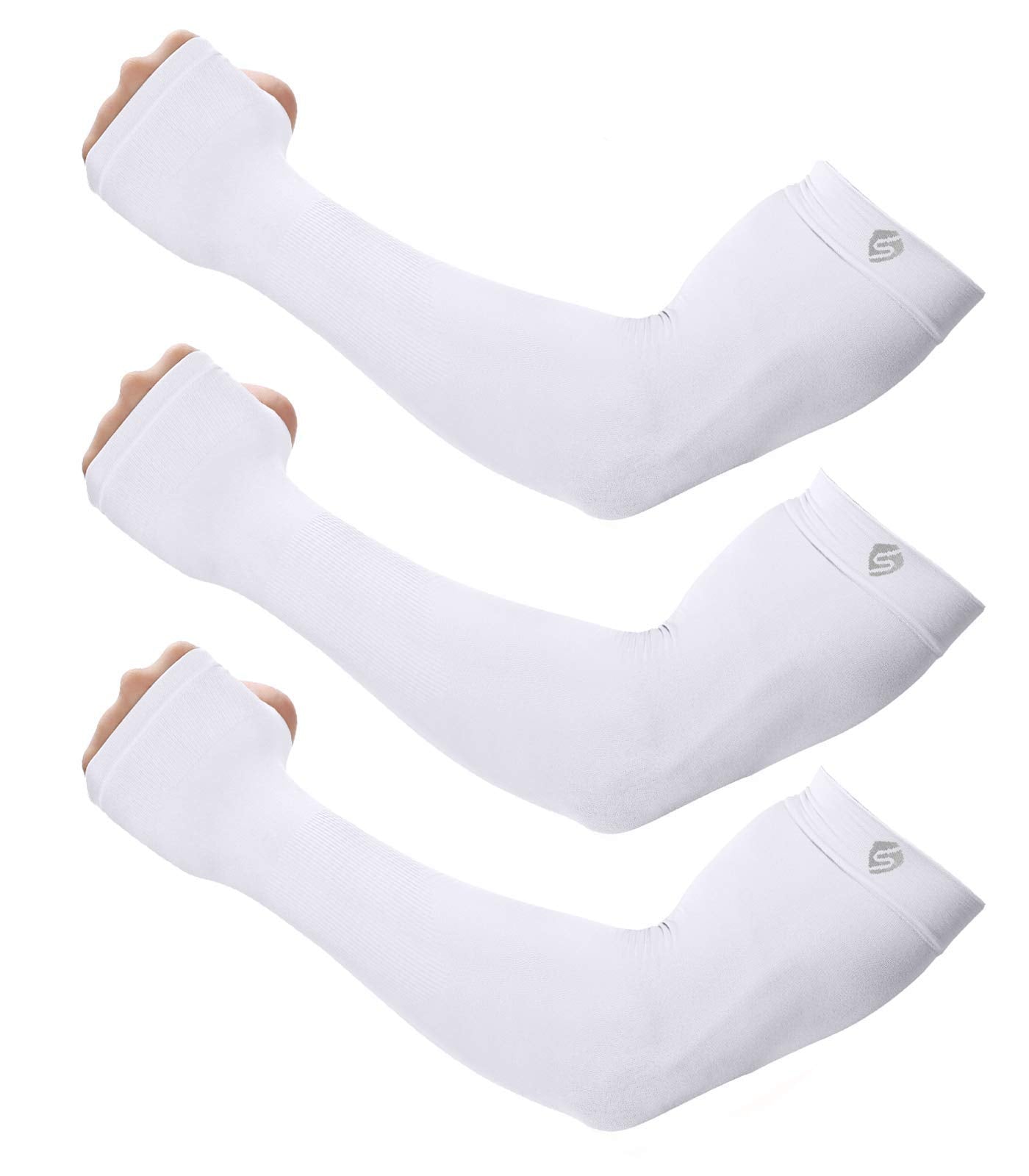 Shinymod Uv Protection Cooling Or Arm Warmer Sunblock Sleeves For Men Women