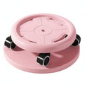 VISTORA Hushed 4 Wheel Ab Roller Quiet Use Ab Roller Wheel Effortless Rolling MidSection Training Slider Stable Support for Men