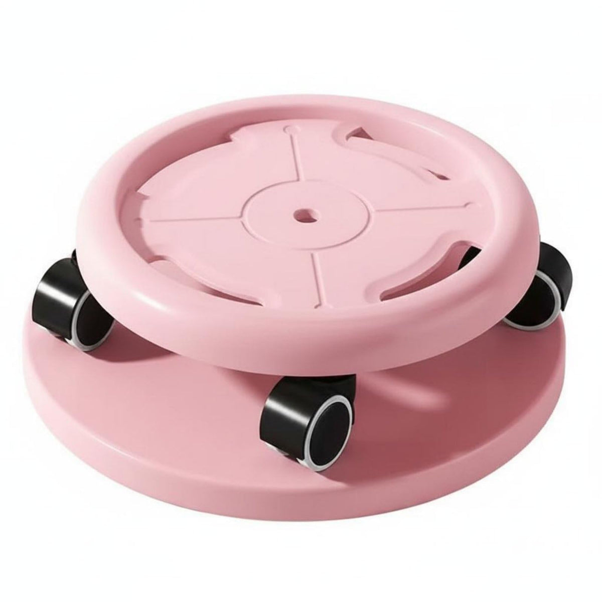 VISTORA Hushed 4 Wheel Ab Roller Quiet Use Ab Roller Wheel Effortless Rolling MidSection Training Slider Stable Support for Men