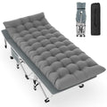 Slendor Camping Cot, Folding Camping Cots For Adults, Portable Sleeping Cot With Carry Bag, 1200D Double Layer Oxford, Camp Cot