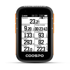 Coospo Bike Computer Wireless Gps,Bike Speedometer Auto Backlight,Bluetooth4.0 Ant Cycling Gps Computer,Bicycle Computer Bc200 W