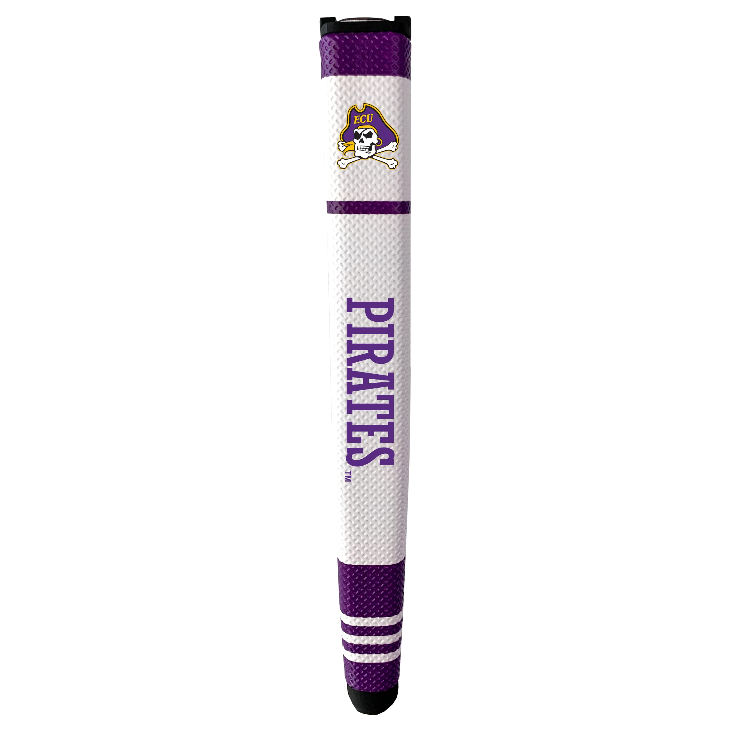 Team Golf NCAA EAST CAROLINA Golf Putter Grip Team Golf NCAA Golf Putter Grip (Multi Colored) with Removable Ball Marker, Durabl