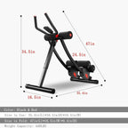 Fitlaya Fitness Ab Machine, Ab Workout Equipment For Home Gym, Height Adjustable Ab Trainer, Foldable Fitness Equipment.