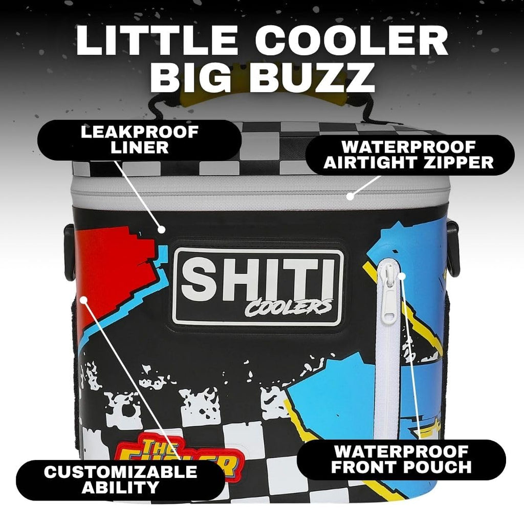 Shiti Coolers Cooler For Camping, Travel, Beach, Soft Lunch Box For Food, Drinks & Ice, Portable, Waterproof 24 Hr Insulated Bag