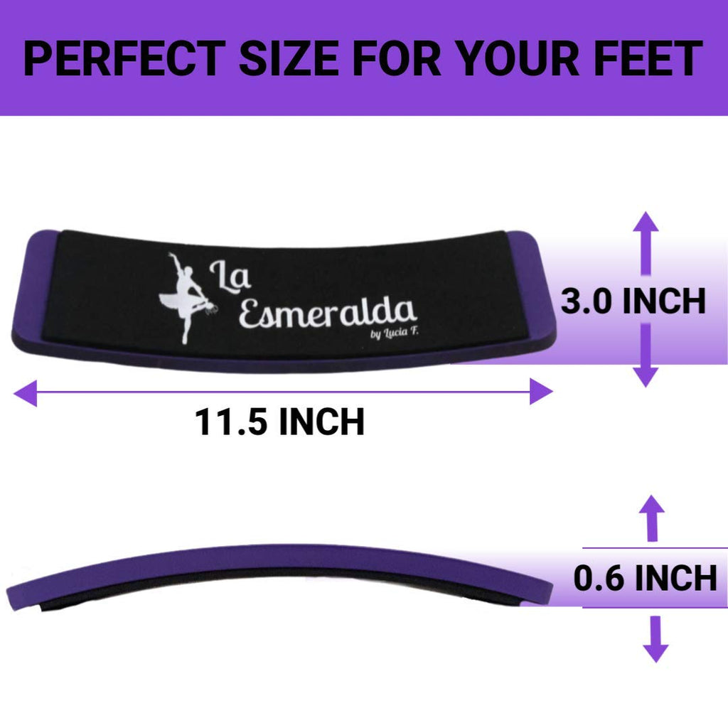 La Esmeralda Ballet Turning Board For Dancers - Figure Skating Ballet Dance Turning Pirouette Board Training Equipment For Dance