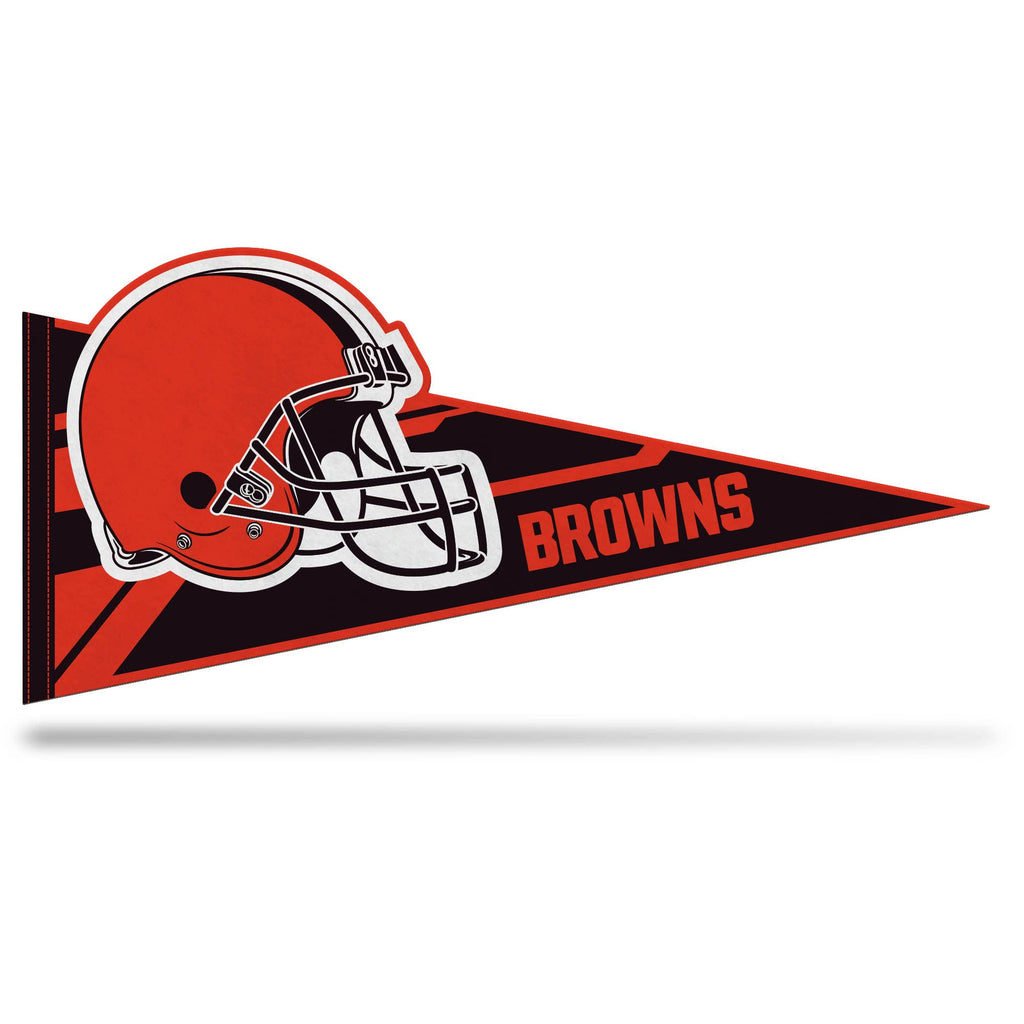 Rico Industries Nfl Football Cleveland Browns Soft Felt Pennant - Ez To Hang - Home D  Cor (Game Room, Man Cave, Bed Room)