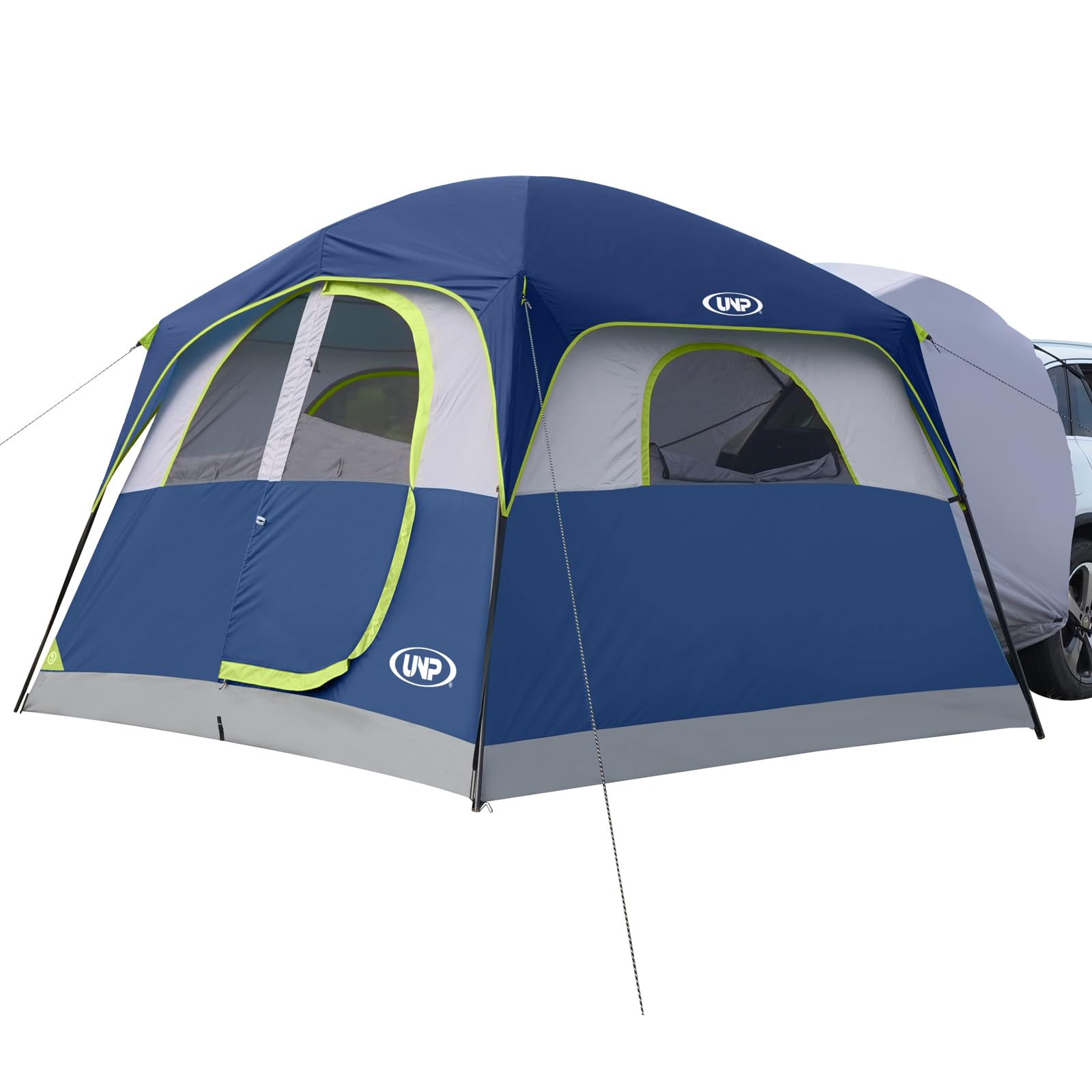 Unp Suv Tent For Camping, 6-Person Car Camping Tents, Suv Tailgate Tent For Outdoor, Easy Set Up With Rainfly 10'X9'X78In(H) (Da