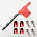 4 Sets of Bicycle Bike Olive Connecting Insert Oil Fitting Kit for Avid Sram Bike Hydraulic Disc StealthamaJig Brake Hose Stealt