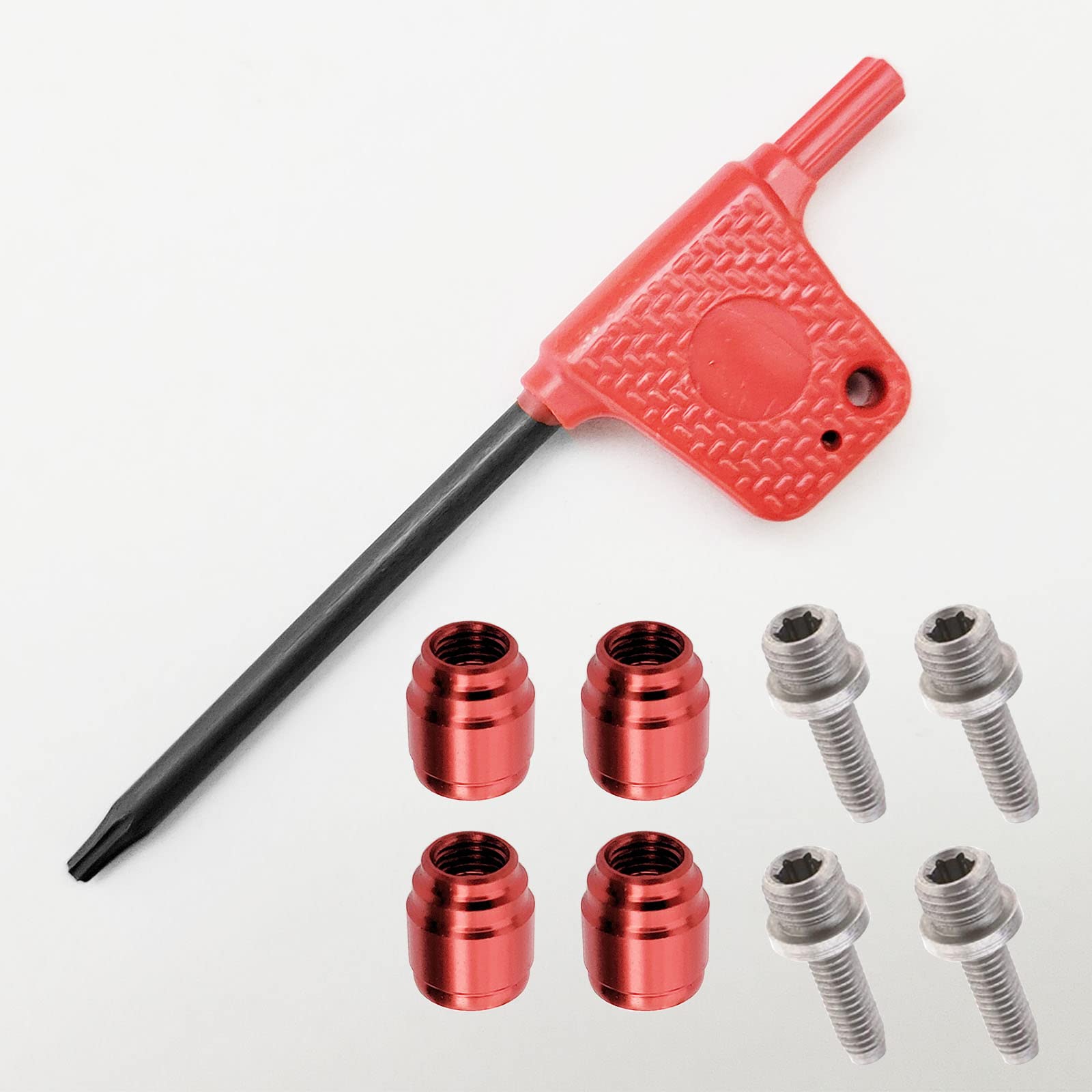 4 Sets of Bicycle Bike Olive Connecting Insert Oil Fitting Kit for Avid Sram Bike Hydraulic Disc StealthamaJig Brake Hose Stealt