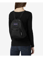 Jansport Half Pint Mini Backpack For Women, Men, Girls, Boys, Black, 10.2 L - Durable Mini Bag Purse With Adjustable Shoulder St