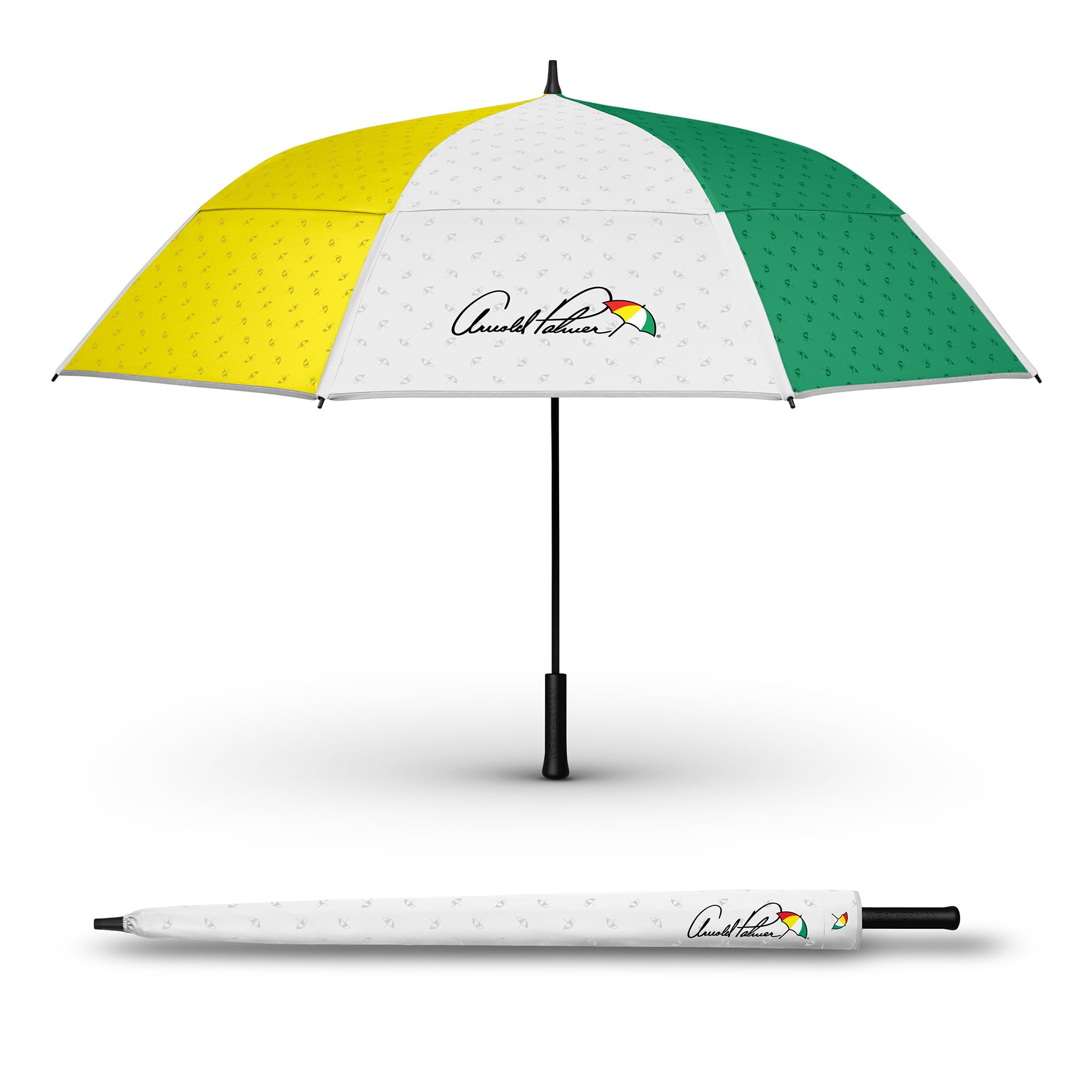 Weatherman Umbrella - Arnold Palmer Large Golf Lite Umbrella for Men, Women - Lightweight & Windproof Sports Resists Up to 55 MP
