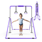 Seven Leap Expandable Bar For Junior Gymnasts - Adjustable And Folding Design
