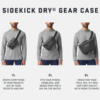 YETI Sidekick Dry 1L Gear Case, Rescue Red