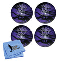 EPCO Candlepin Bowling Balls - Cobra Pro Rubber - Lavender & Black (4 1/2 inch- 2lbs. 6oz.) 4 Balls