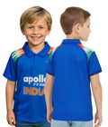 Sportigo Indian ODI Cricket Team Jersey 2025 for Kids (in, Age, 3 Years, 4 Years, Blue)