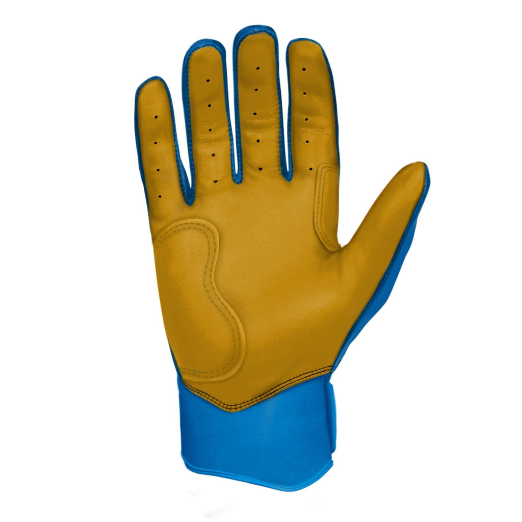Bruce Bolt Original Series Short Cuff Royal Batting Glove - Royal Xlarge