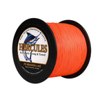 Hercules Braided Fishing Line 2000M 2187Yds 10Lbs-200Lbs Pe Superline 8 Strands (Orange 50Lb/22.7Kg 0.37Mm)