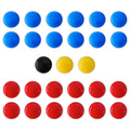 LEAP Soccer Magnets 27 Picese Use to Magnetic Whiteboard 2 Team Sport Goal Player Magnets for Magnetic Clipboard Coach Board