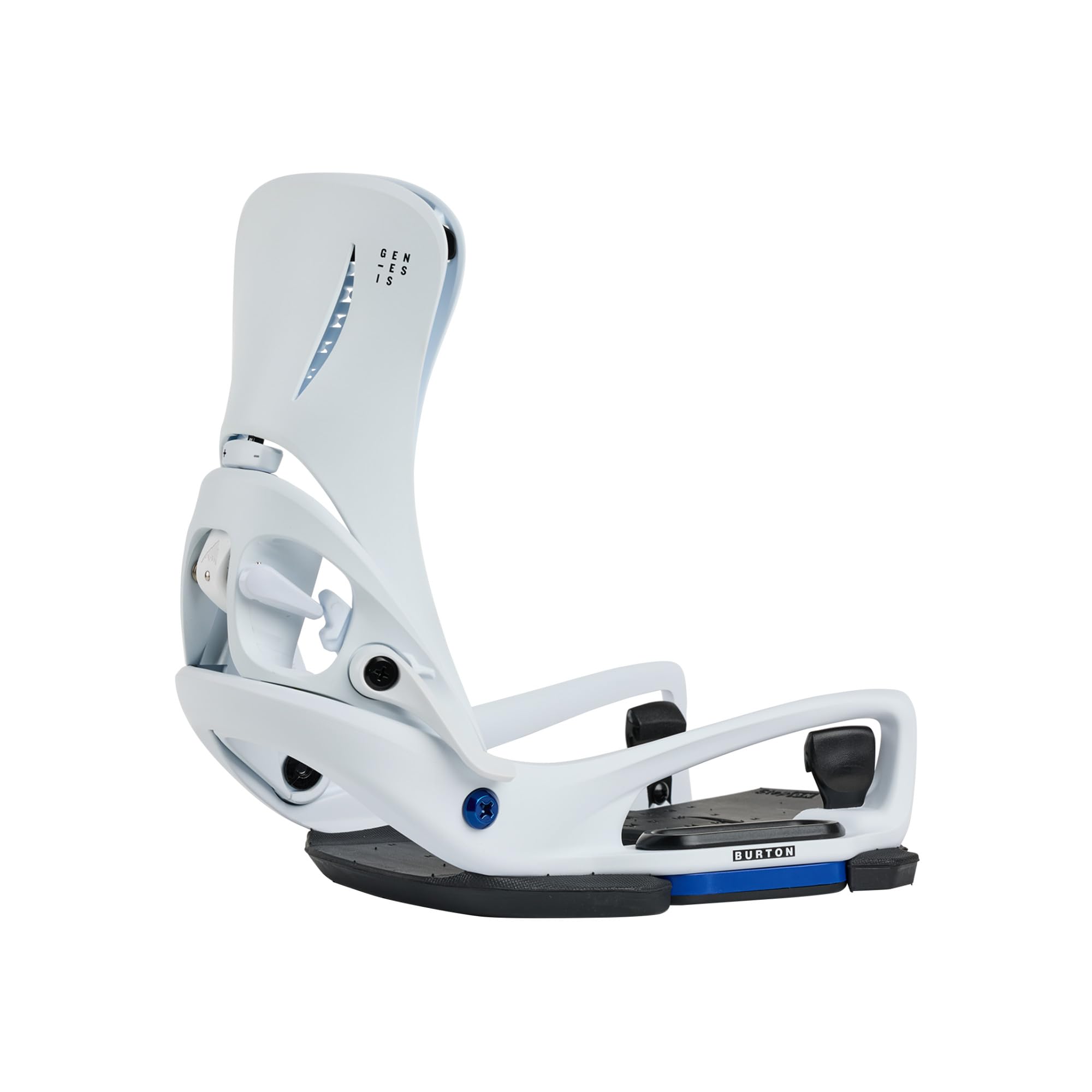 Burton Mens Step On Genesis EST Snowboard Bindings, Large, White