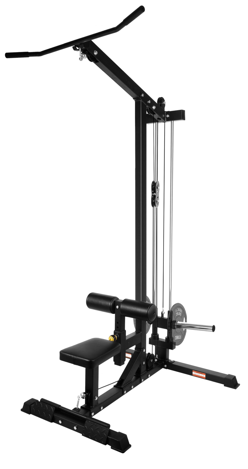 Fitvids Lat All-In-One Machine With High And Low Pulley Station, Lat Pull Down And Lat Row Cable Machine, Lat Tower With Adjusta