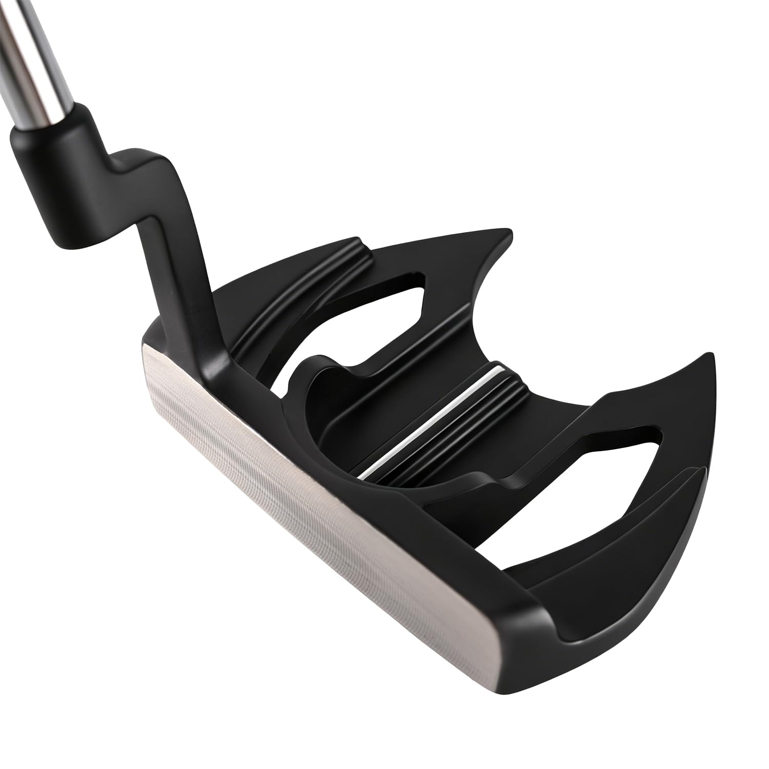 Wuday Golf Mallet Putter for Left Handed, CNC Milled Grooved Face, Alignment Sight Line, High MOI Forgiveness Design, Golf Putte