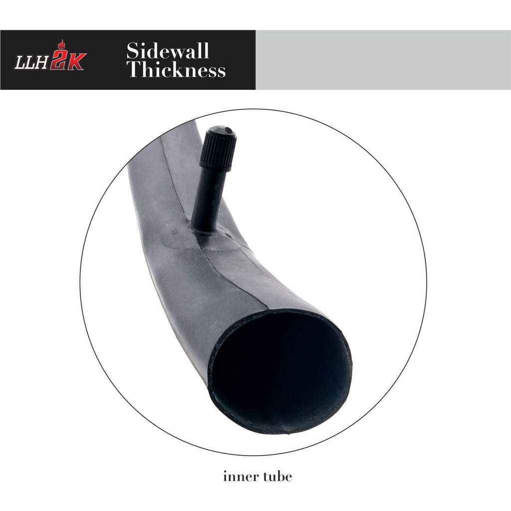 Bike Tube 20 X 1.95/2.125/1.75 2 Pack - Fits Most 20'' Bike Tire Tube From 1.75 To 2.125 With 3 Levers 6 Self-Adhesive Round Pat