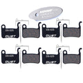 Cycearth 4 Pairs Bike Bicycle Disc Brake Pads For Shimano Xtr M965 M966 M975, Saint M800, Xt M765 M775 M776, Slx M665, Lx M585 T
