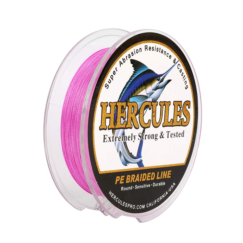 Hercules Super Strong 100M 109 Yards Braided Fishing Line 40 Lb Test For Saltwater Freshwater Pe Braid Fish Lines 4 Strands - Pi
