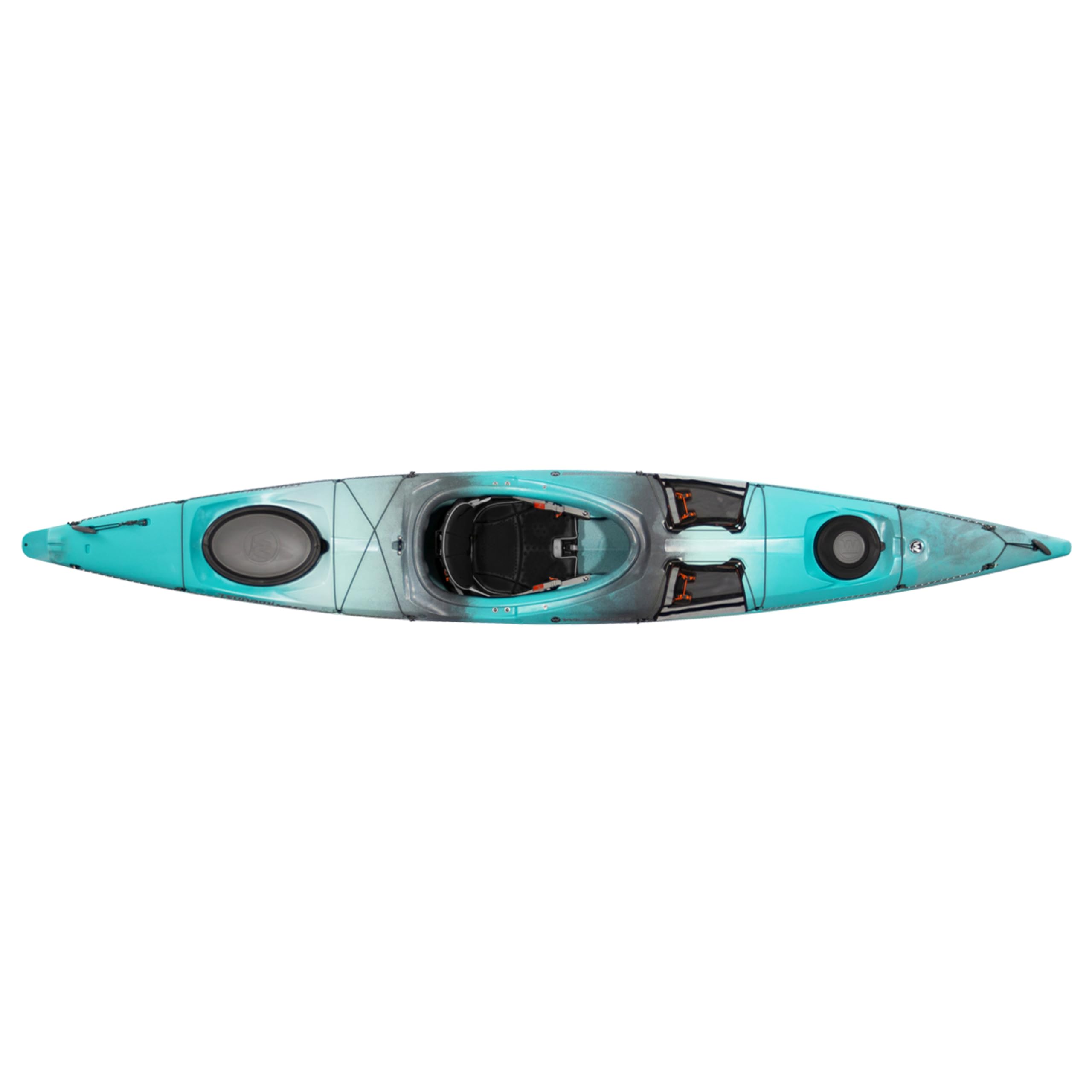Wilderness Systems Tsunami 140 | Sit Inside Touring Kayak | Multiple Storage Options - Phase 3 Air Pro Seating | 14 | Breeze Bl