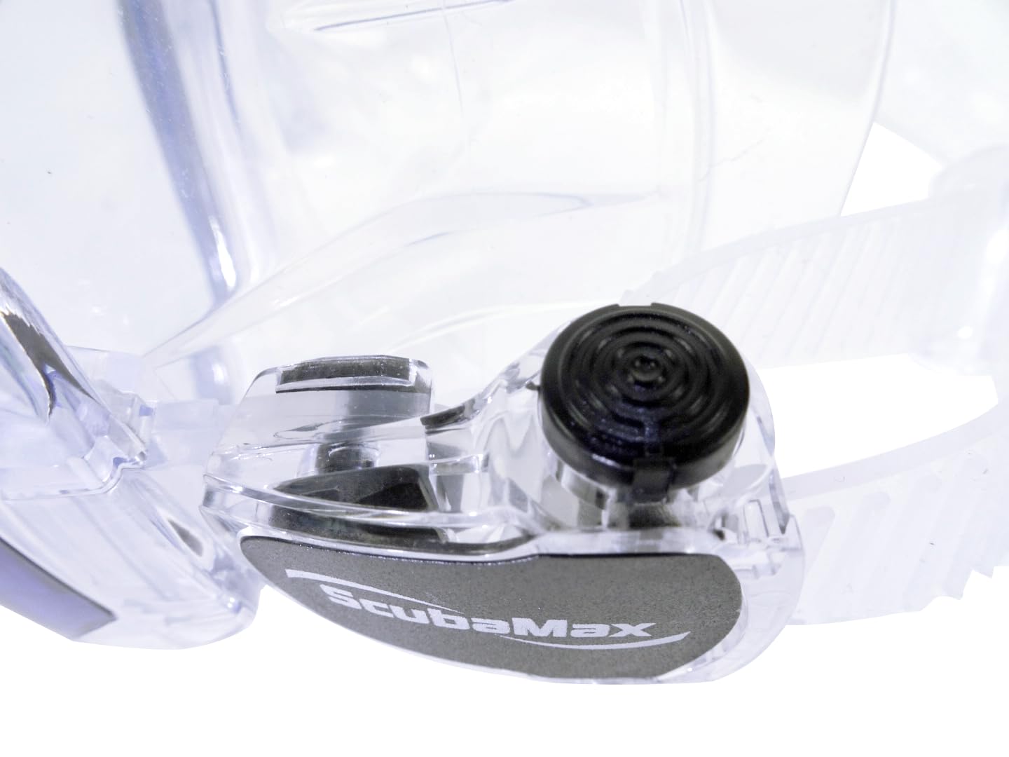 Scubamax Abaco Oversize Single Lens Dive Mask (Clear Blue)