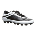 Vizari Infinity Firm Ground Soccer Shoes - White/Black - Vizari Sports