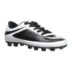 Vizari Infinity Firm Ground Soccer Shoes - White/Black - Vizari Sports