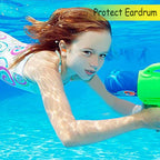 10 Pairs Swimming Earplugs Silicone Noise Cancelling Ear Plugs Reusable Waterproof Earplugs With Case For Swimming And Sleeping,